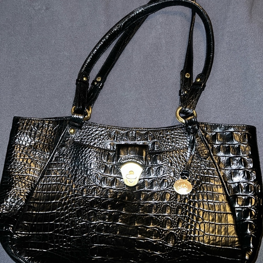 Brahmin Large Black Tote